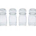 Μύλοι Και Δοχεία Μπαχαρικών Storage Jar Eh Glass 150Ml 4Pcs Cf5000660