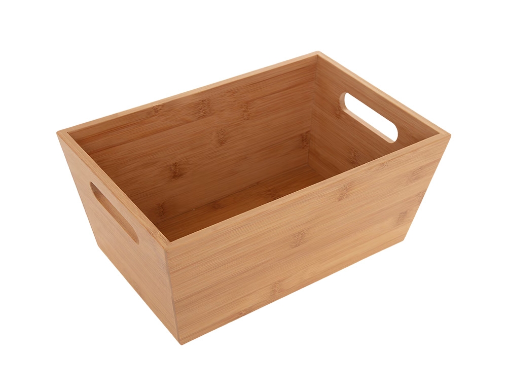 Organizers & Θήκες Τακτοποίησης Basket 2 Handles Bamboo 160903