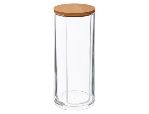 Organizers & Θήκες Τακτοποίησης Cotton Dispenser Selena Bamboo 161082