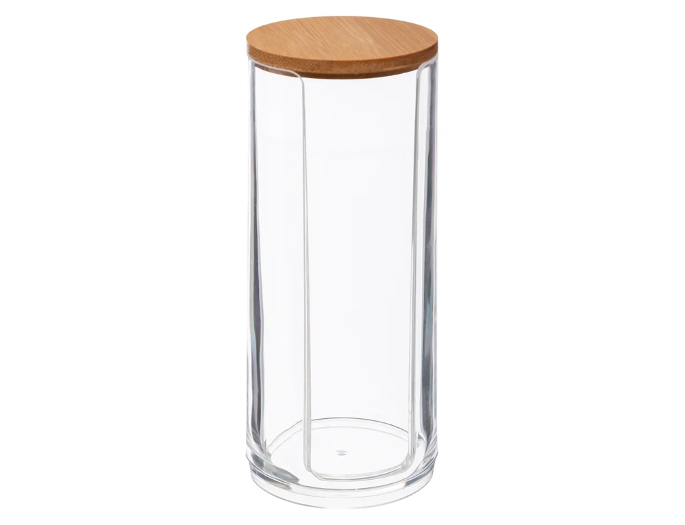 Organizers & Θήκες Τακτοποίησης Cotton Dispenser Selena Bamboo 161082