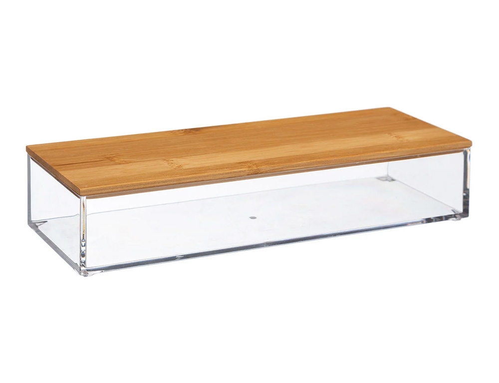 Organizers & Θήκες Τακτοποίησης Medium Rect Box Selena Bamboo 161080