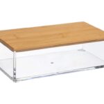 Organizers & Θήκες Τακτοποίησης Small Rect Box Selena Bamboo 161079