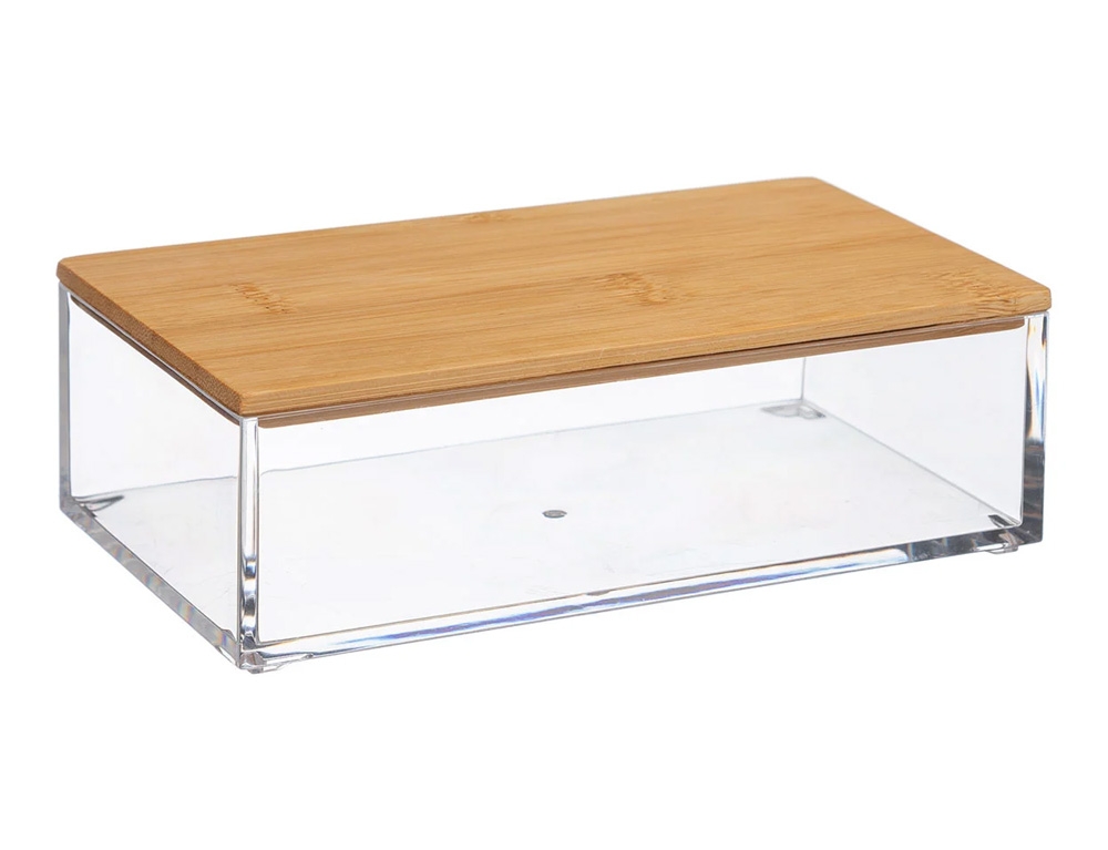 Organizers & Θήκες Τακτοποίησης Small Rect Box Selena Bamboo 161079