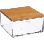Organizers & Θήκες Τακτοποίησης Small Square Box Selena Bambou 161078