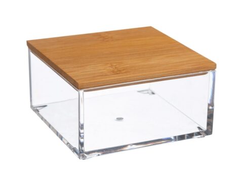 Organizers & Θήκες Τακτοποίησης Small Square Box Selena Bambou 161078