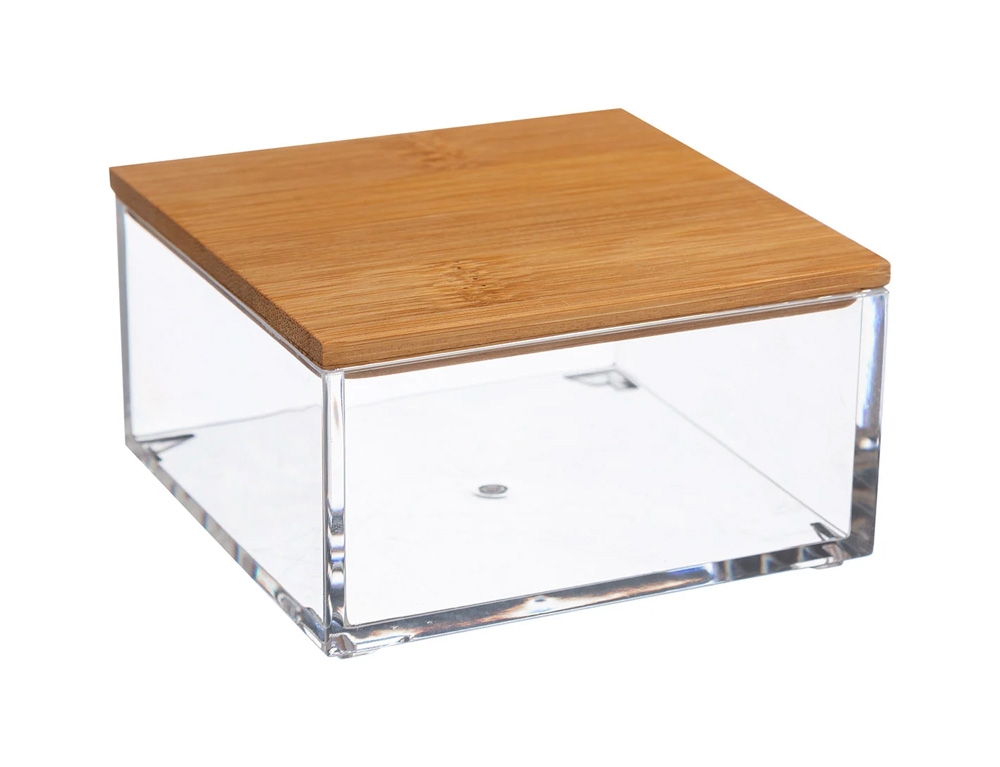 Organizers & Θήκες Τακτοποίησης Small Square Box Selena Bambou 161078