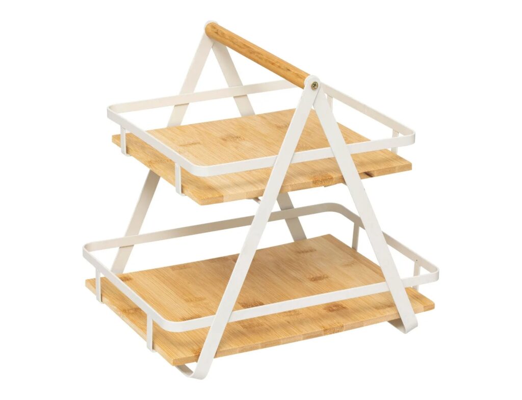Οργάνωση Κουζίνας 2Tiers Handle Shelf Ordera Arg 190114A