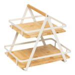 Οργάνωση Κουζίνας 2Tiers Handle Shelf Ordera Arg 190114A