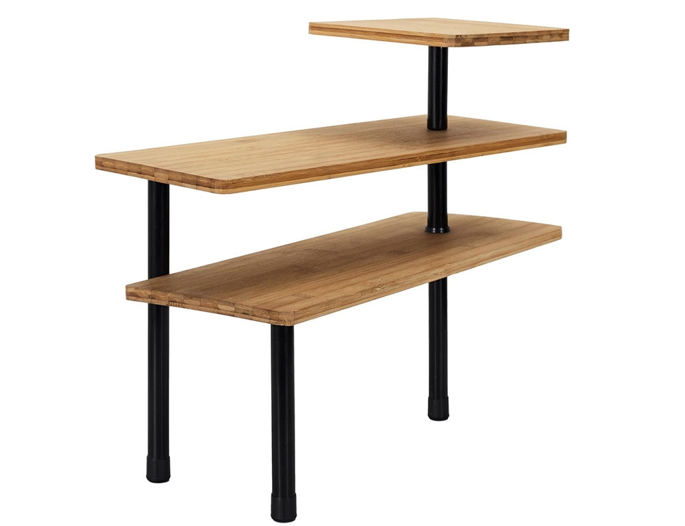 Οργάνωση Κουζίνας Bamboo 3 Level Corner Shelf Kb5843