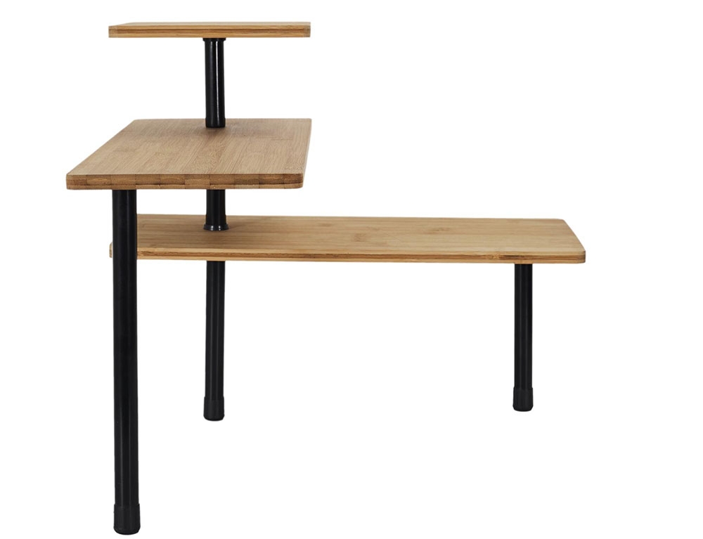 Οργάνωση Κουζίνας Bamboo 3 Level Corner Shelf Kb5843