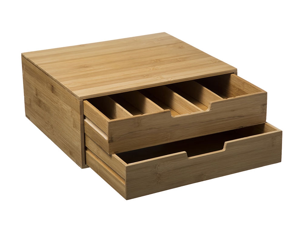 Οργάνωση Κουζίνας Bamboo Capsule 2 Drawers Five 179601