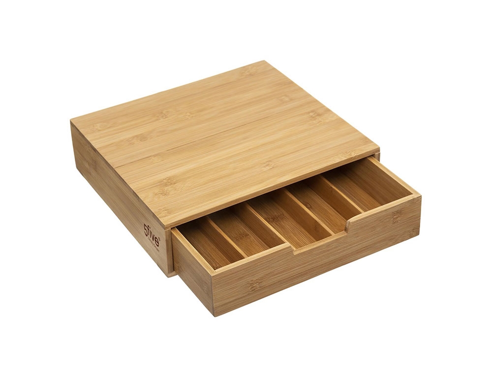 Οργάνωση Κουζίνας Bamboo Capsule Drawer Five 151259