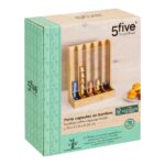 Οργάνωση Κουζίνας Esp Caps Holder Pp+Bamboo 190035