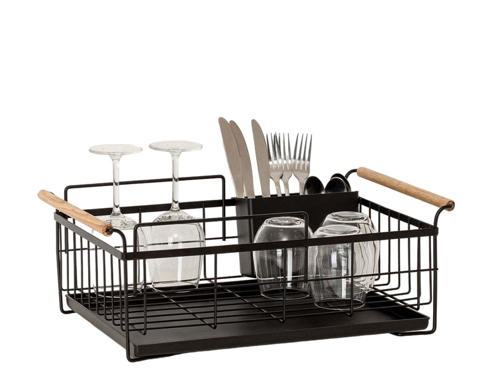 Οργάνωση Νεροχύτη 2Tier Dish Drainer Blackwood 189784