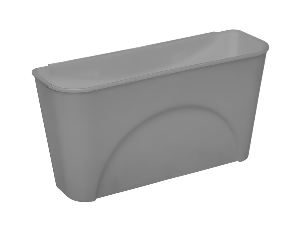 Οργάνωση Νεροχύτη Pvc &Amp;Chromed Dish Drainer Grey 115191B