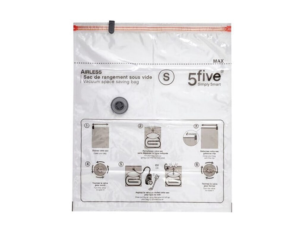 Οργάνωση Ντουλάπας Airless Perfume Vac Bag S Asr