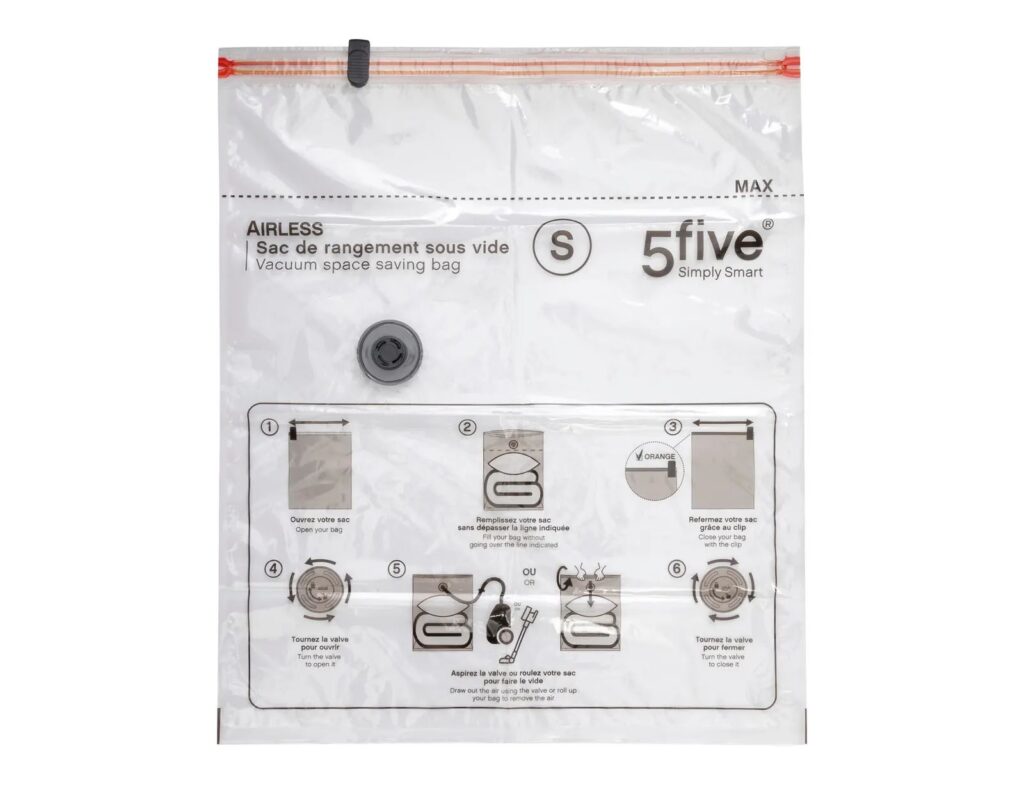 Οργάνωση Ντουλάπας Airless Perfume Vac Bag X5 Asr