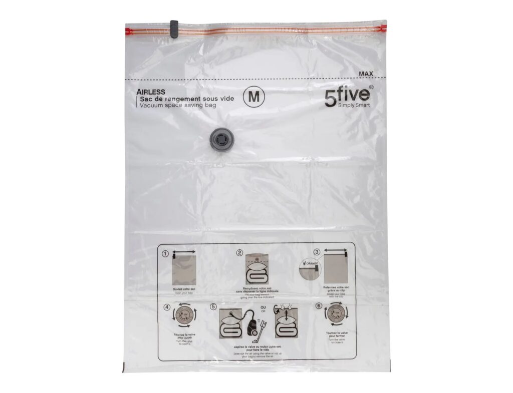 Οργάνωση Ντουλάπας Airless Perfume Vac Bag X5 Asr