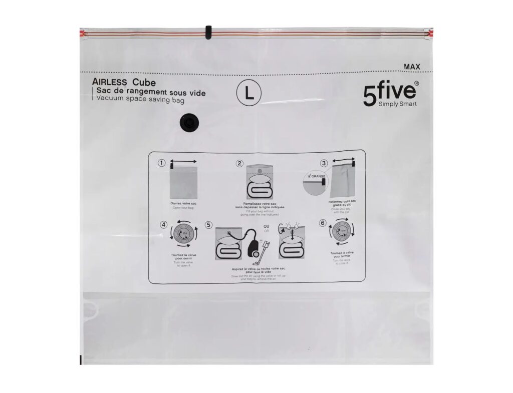 Οργάνωση Ντουλάπας Lot Vac Bag X2 Airless Cube