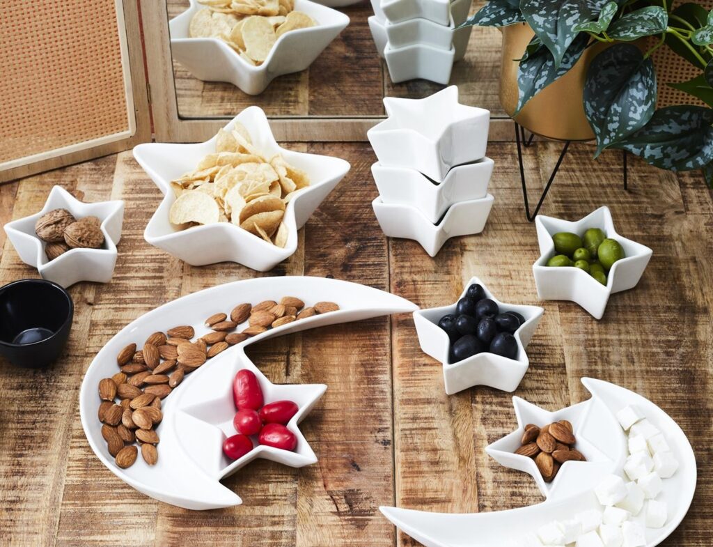 Οργάνωση Τραπεζιού 9Pcs Starry Night Dinner Service Ka0604