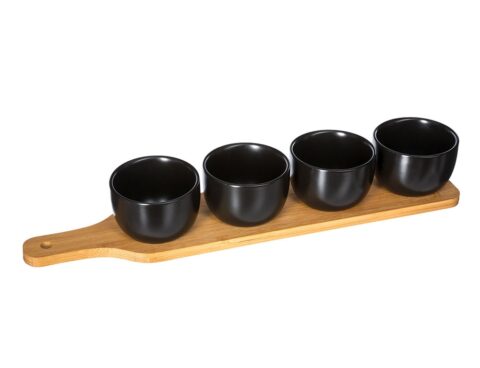 Οργάνωση Τραπεζιού Appetizer Set Bamboo Black L41 Secret De Gourmet 1