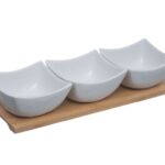 Οργάνωση Τραπεζιού Appetizer Set Bamboo White 4P Secret De Gourmet 16