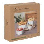 Οργάνωση Τραπεζιού Appetizer Set Bambou White 5P 188411