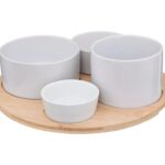 Οργάνωση Τραπεζιού Appetizer Set Bambou White 5P 188411