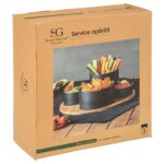 Οργάνωση Τραπεζιού Appetizer Set Black Bamboo 5P 176917