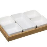 Οργάνωση Τραπεζιού Appetizer Set White Bamboo 6P Secret De Gourmet 17