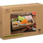 Οργάνωση Τραπεζιού Appetizer Set White Bamboo 6P Secret De Gourmet 17
