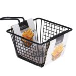 Οργάνωση Τραπεζιού Basket Metal Black Coated Excellent Houseware 1010
