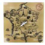 Οργάνωση Τραπεζιού Map Of France Cheese Serving Dish Ka1629