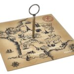 Οργάνωση Τραπεζιού Map Of France Cheese Serving Dish Ka1629