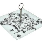 Οργάνωση Τραπεζιού Map Of France Cheese Serving Dish Ka1629