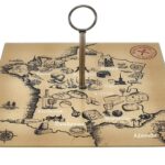 Οργάνωση Τραπεζιού Map Of France Cheese Serving Dish Ka1629