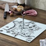 Οργάνωση Τραπεζιού Map Of France Cheese Serving Dish Ka1629