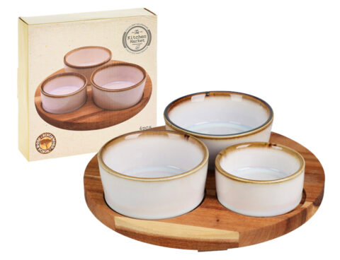 ΟΡΓΆΝΩΣΗ ΤΡΑΠΕΖΙΟΎ SET ΣΕΡΒ EH KITCHEN NATURALS 278000750