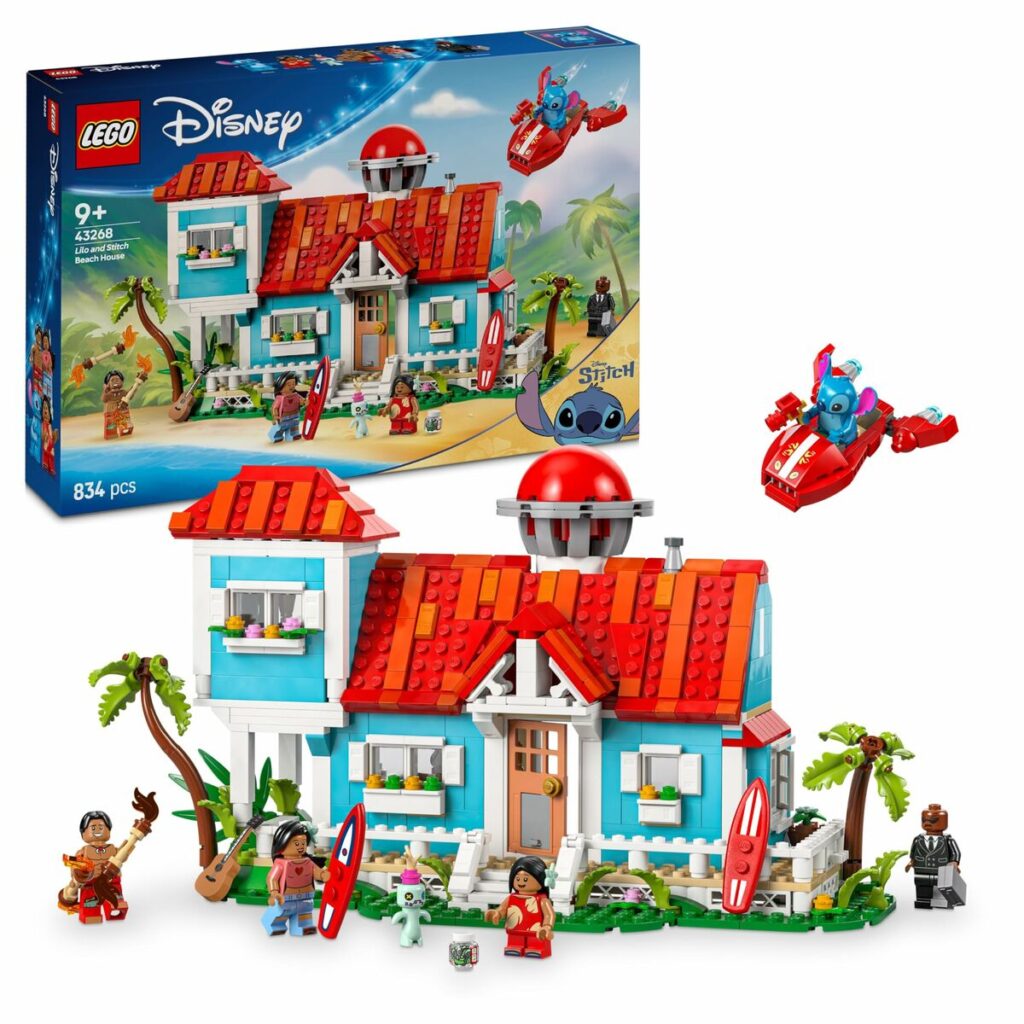 Παιχνίδι Kατασκευή Lego Disney Lilo & Stitch 43268 834 Τεμάχια