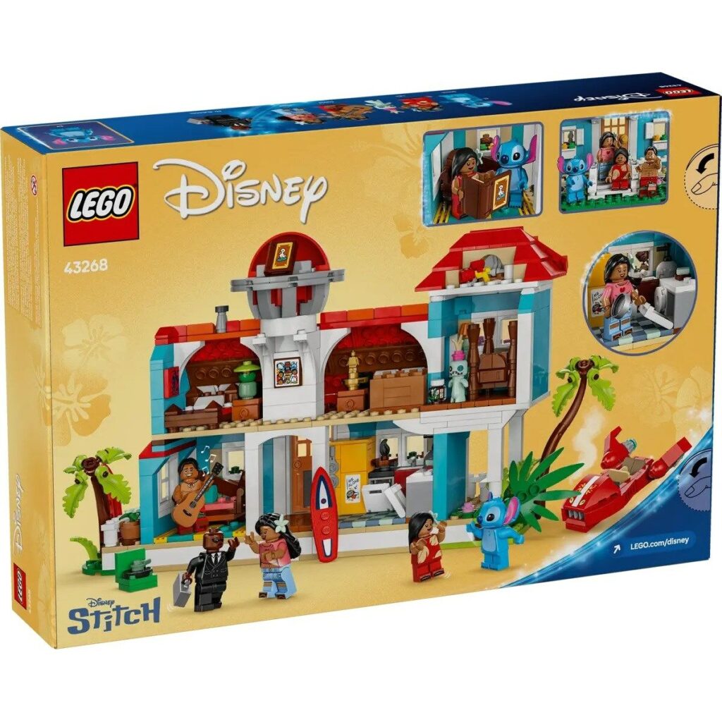Παιχνίδι Kατασκευή Lego Disney Lilo & Stitch 43268 834 Τεμάχια
