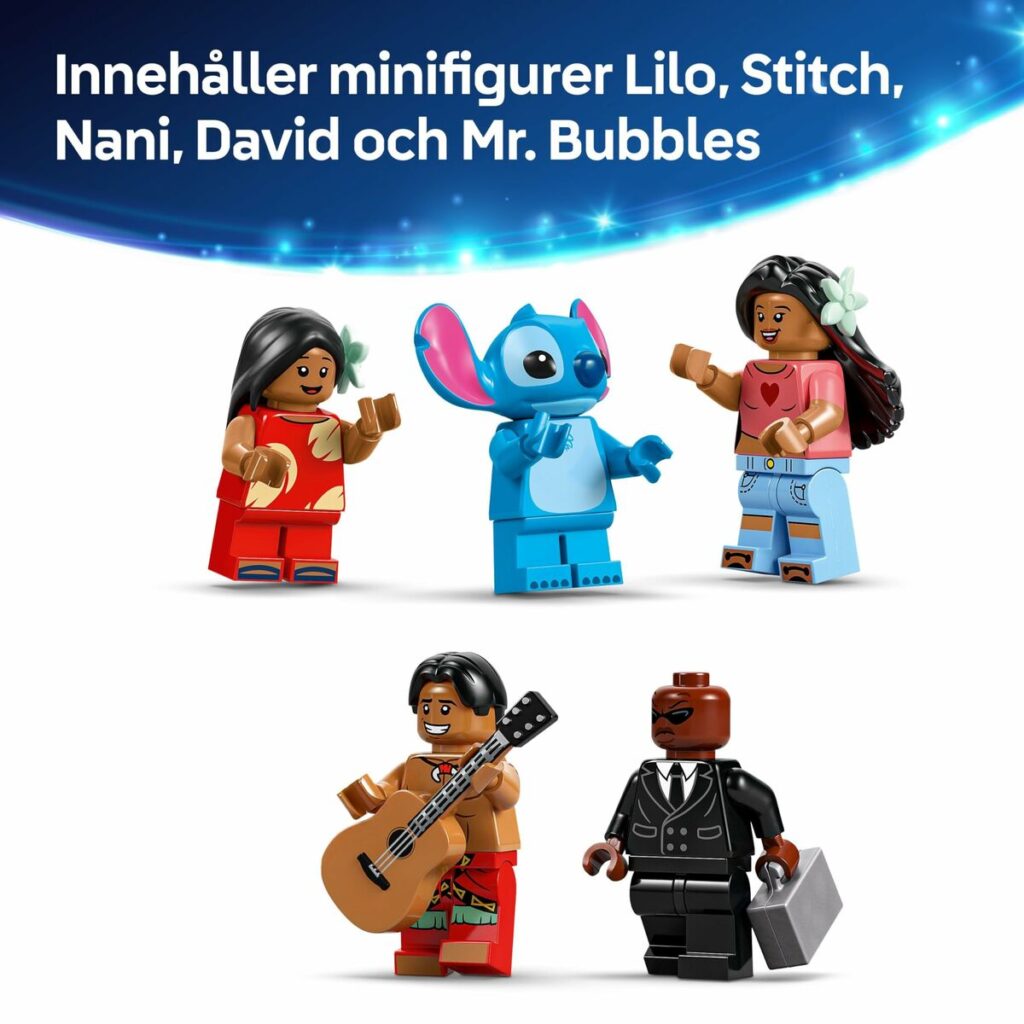 Παιχνίδι Kατασκευή Lego Disney Lilo & Stitch 43268 834 Τεμάχια