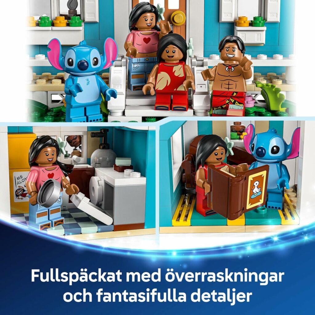 Παιχνίδι Kατασκευή Lego Disney Lilo & Stitch 43268 834 Τεμάχια