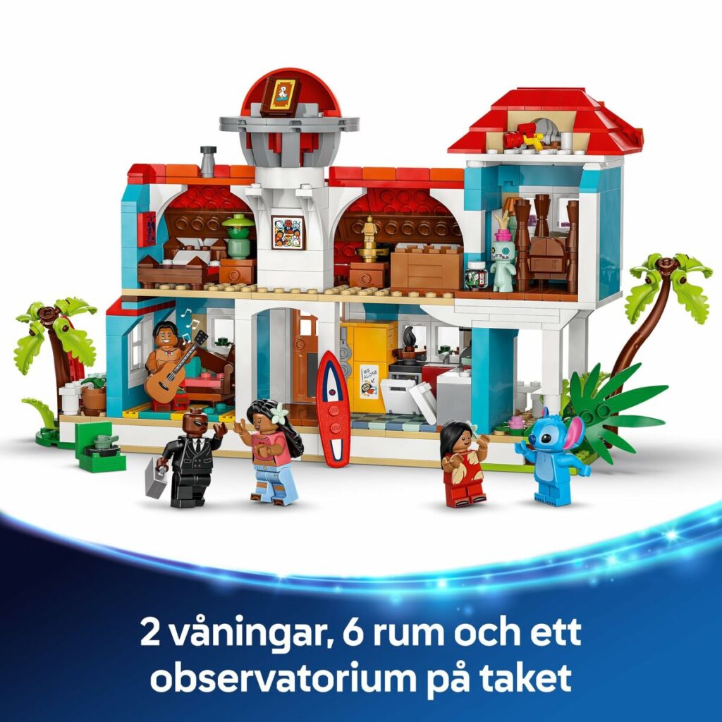 Παιχνίδι Kατασκευή Lego Disney Lilo & Stitch 43268 834 Τεμάχια