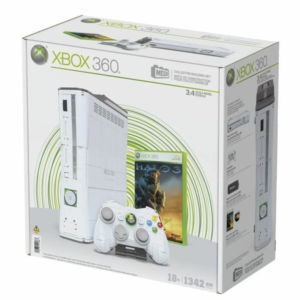 Παιχνίδι Kατασκευή MEGA BRANDS Xbox 360 1342 Τεμάχια