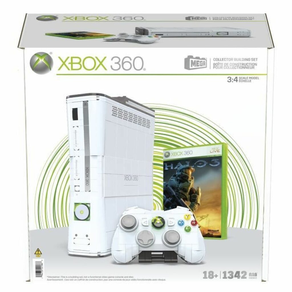 Παιχνίδι Kατασκευή MEGA BRANDS Xbox 360 1342 Τεμάχια