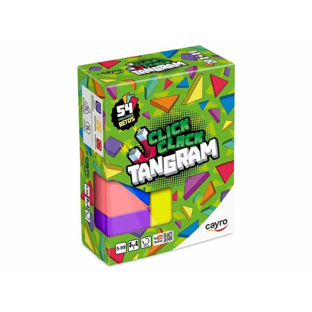 Παιχνίδι των δεξιοτήτων Cayro Click Clack Tangram