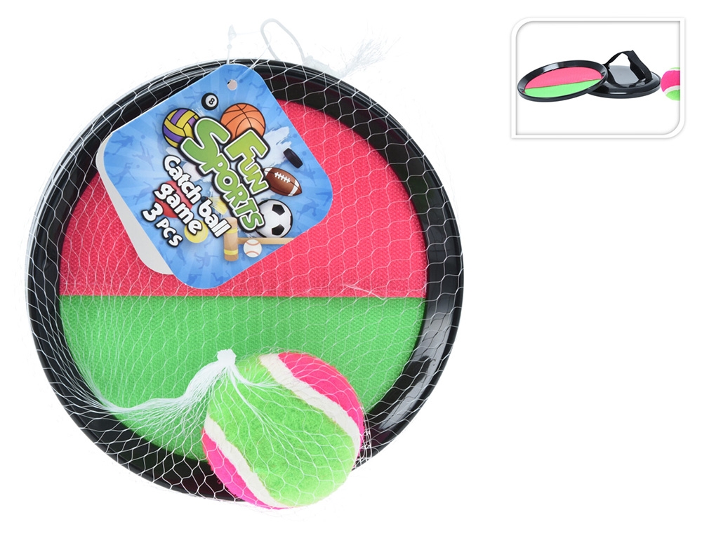 Παιχνίδια Εξωτερικού Χώρου Catch Ball Set 3Pcs 491501980