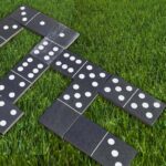 Παιχνίδια Και Κατασκευές Ντόμινο Jeu Exterieur 28 Dominos Grand Format M6 Ea10092
