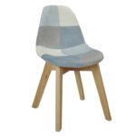 Παιδικό Δωμάτιο & Διακόσμηση Childrens Patchwork Chair, Leonie, Blue A1/M2 Hd67