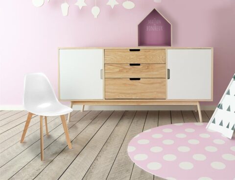 Παιδικό Δωμάτιο & Διακόσμηση Childrens White Scandinavian Chair Hd3010